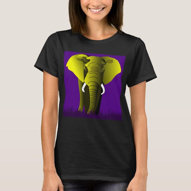 CAMISETAS DE ARTE ELEFANTES (Anverso)