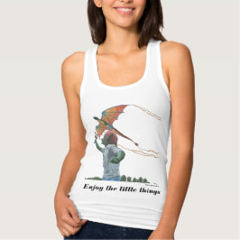 Camisetas de arte Goblin Child Flagon Kite Fantasy