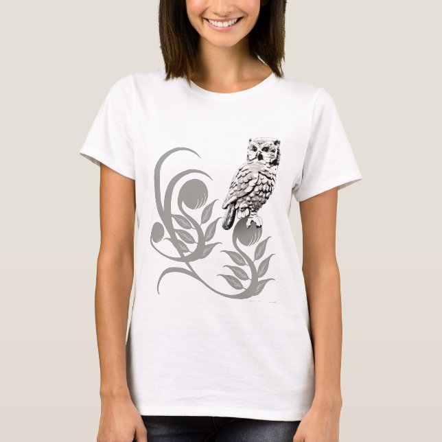 Camisetas de arte gráfico Owl (Anverso)