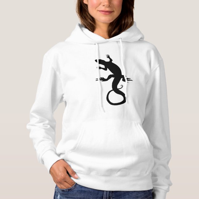 Camisetas de arte Lizard Hoodie Reptile (Anverso)