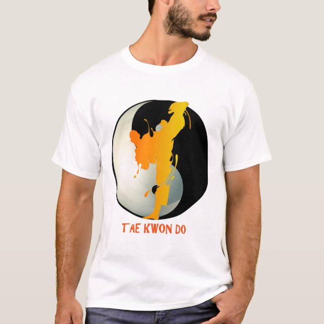 Camisetas De Arte Marcial Taekwondo T Shirate T Sh (Anverso)