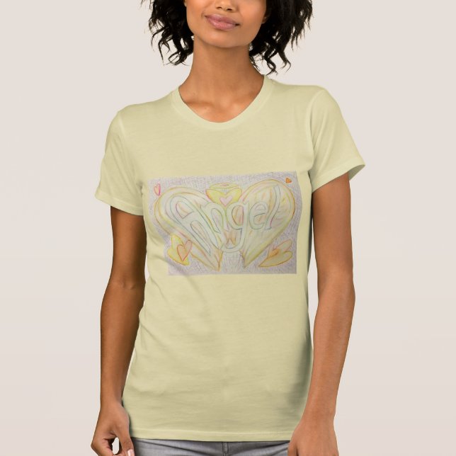Camisetas de Arte Personalizado Inspirador de Ange (Anverso)