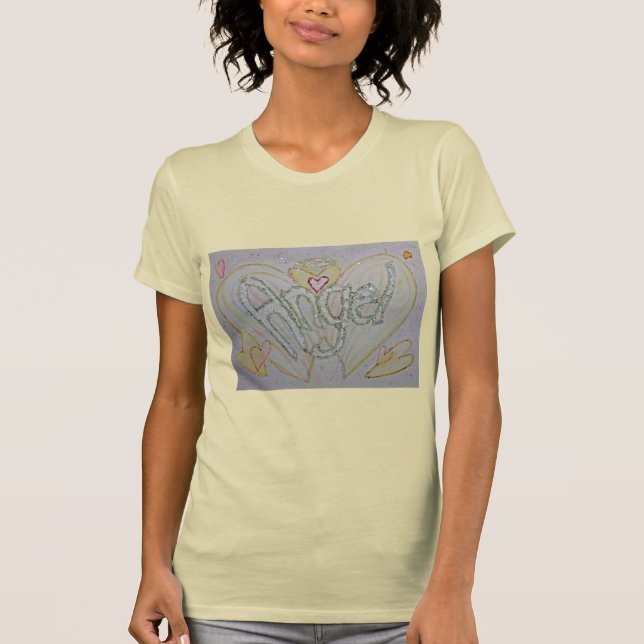 Camisetas de arte Personalizado Inspirador de Ange (Anverso)