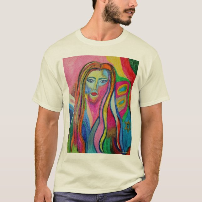 CAMISETAS DE ARTE - PINTURA DE DEBBIE DAVIDSOH - R (Anverso)
