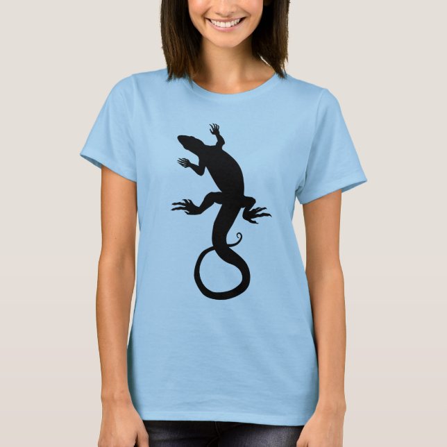 Camisetas de arte reptil y camisetas con lágrimas (Anverso)