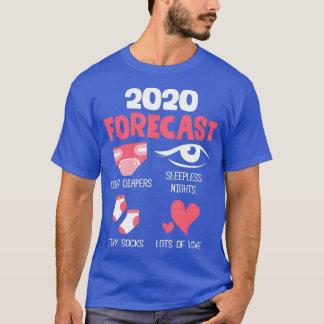 Camisetas de Baby Shower para mamá y papá pronto s