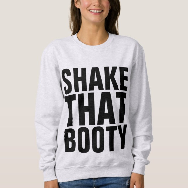Camisetas de baile HIP HOP SHAKE THAT BOOTY (Anverso)