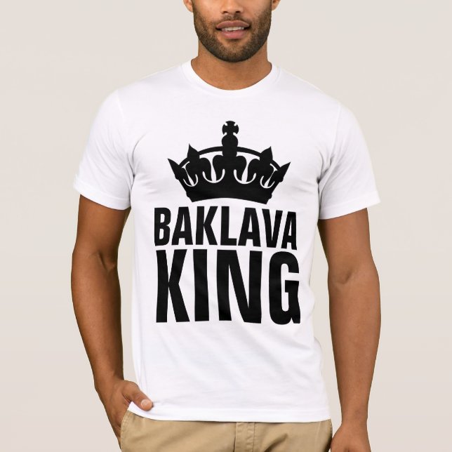 Camisetas de BAKLAVA KING (Anverso)