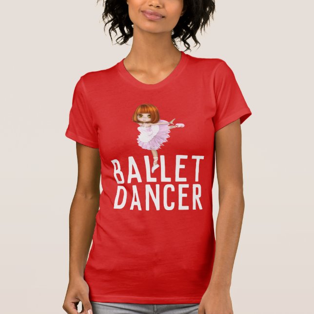 CAMISETAS DE BALLET DANCER (Anverso)