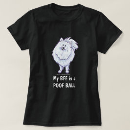 Camisetas de baloncesto de Pomerania Blanca