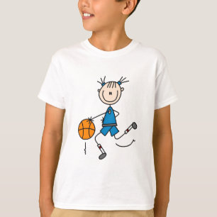 Camisetas de baloncesto para chicas azules y regal