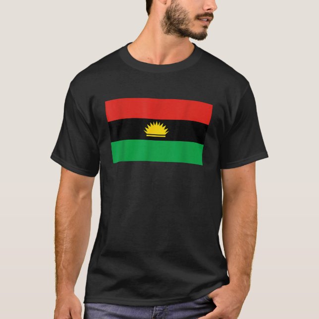 Camisetas de Bandera de Biafra (Anverso)