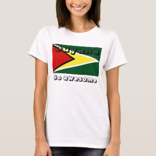 Camisetas de bandera de Guyana