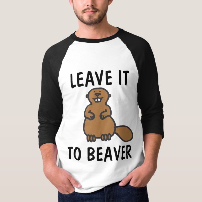 CAMISETAS DE BEAVER FUNNY (Anverso)