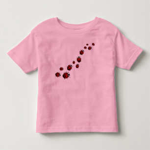 Camisetas de Bebé de Mariquita Vestido de Bebé de