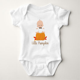 Camisetas de bebé de niño calabaza pequeña