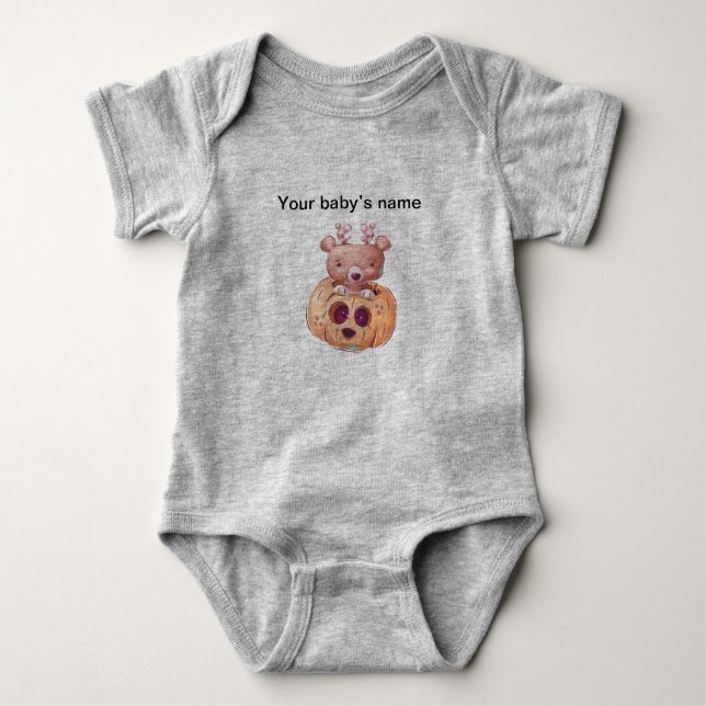 camisetas de bebé de personalizable (Anverso)