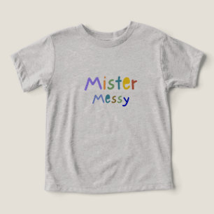 Camisetas de bebé "Señor Desorden" 