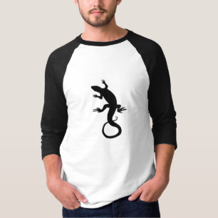 Camisetas de béisbol de arte de lagarto Camisa de 
