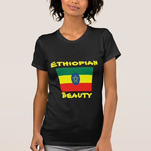 Camisetas de belleza de Etiopía (Anverso)