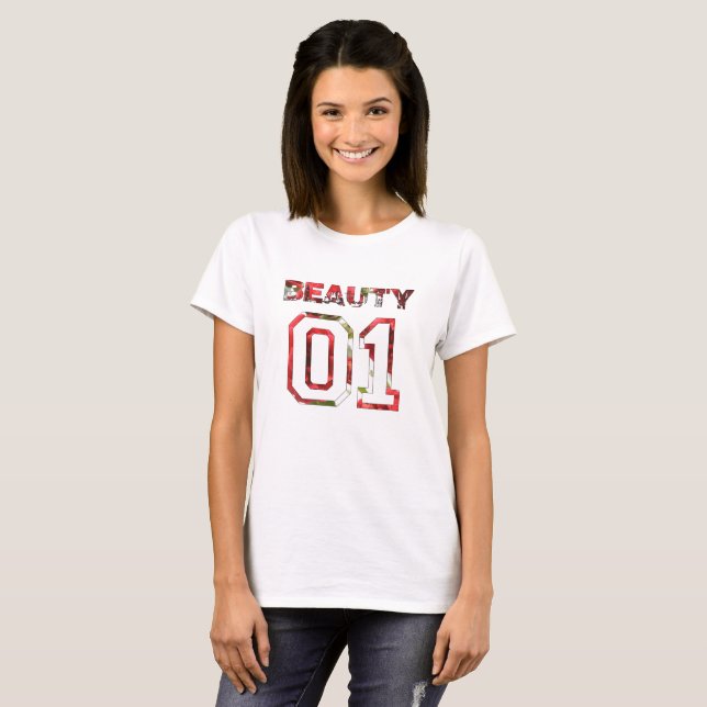 Camisetas de belleza y bestias (Anverso completo)