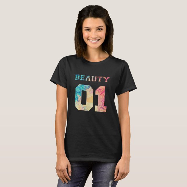 Camisetas de belleza y bestias (Anverso completo)