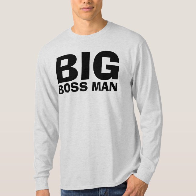 Camisetas de BIG BOSS MAN (Anverso)
