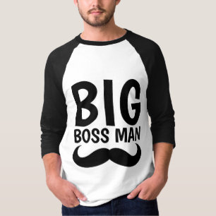 Camisetas de BIG BOSS MAN Mustache