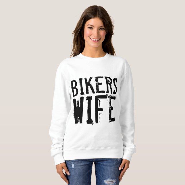 Camisetas de BIKERS WIFE (Anverso completo)