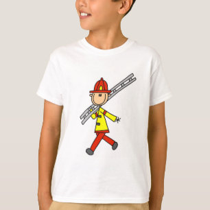 Camisetas de Bombero con Escalera y Regalos