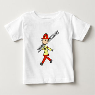 Camisetas de Bombero con Escalera y Regalos