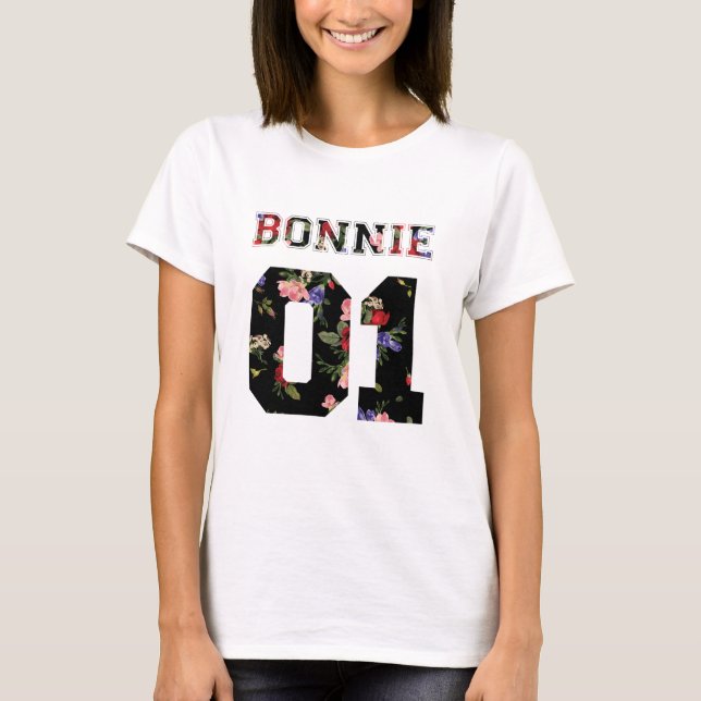 Camisetas de Bonnie y Clyde (Anverso)