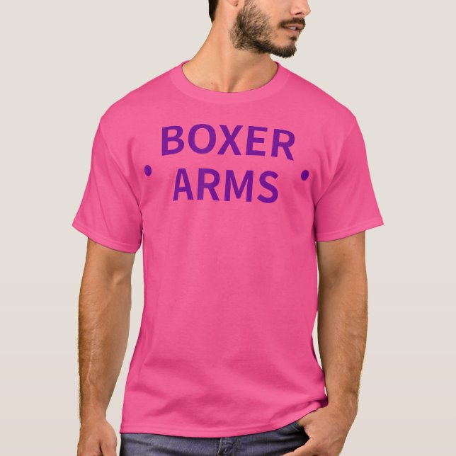 Camisetas De Boxeo Para Mujeres - Brazos De Boxer (Anverso)