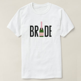 Camisetas de Bride Champagne Bachelorette