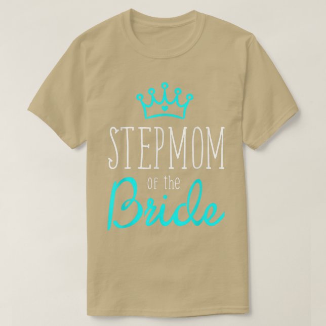 Camisetas de Bride Groom Stepmama de la Plaza de l (Diseño del anverso)