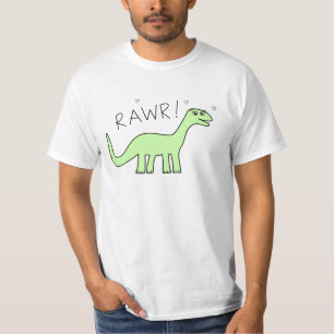 Camisetas de Bronto Rawr de los adultos