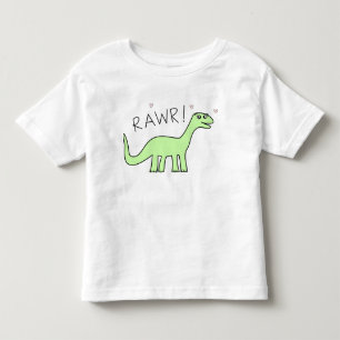 Camisetas de Bronto Rawr de los niños