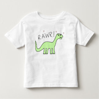 Camisetas de Bronto Rawr de los niños