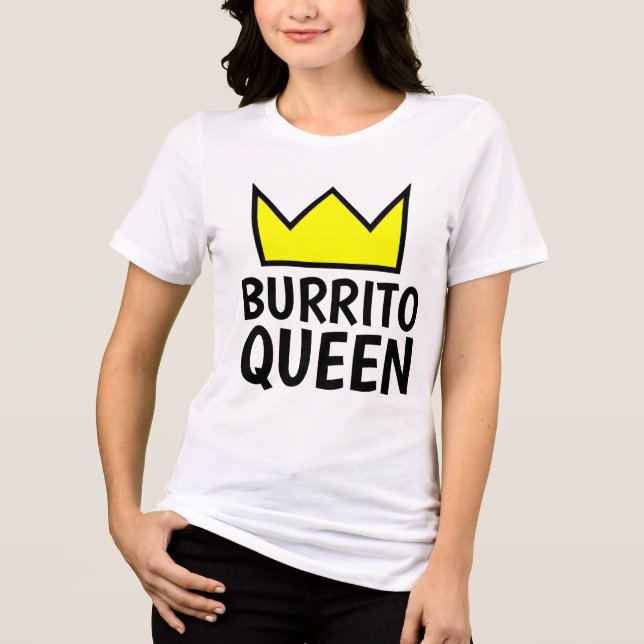 Camisetas de BURRITO QUEEN (Anverso)