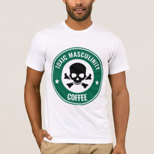 Camisetas de café de masculinidad tóxica