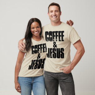Camisetas de CAFÉ y JESÚS