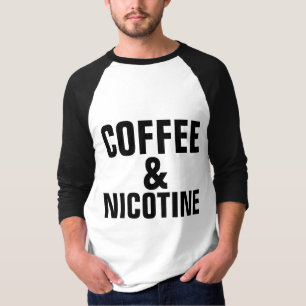 Camisetas de CAFÉ y NICOTINA