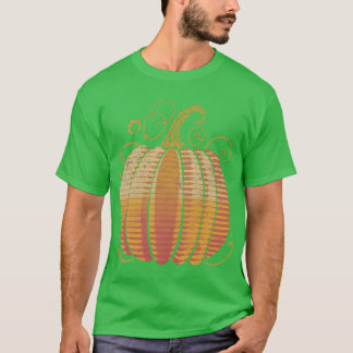 Camisetas de calabaza de otoño para mujeres Casual