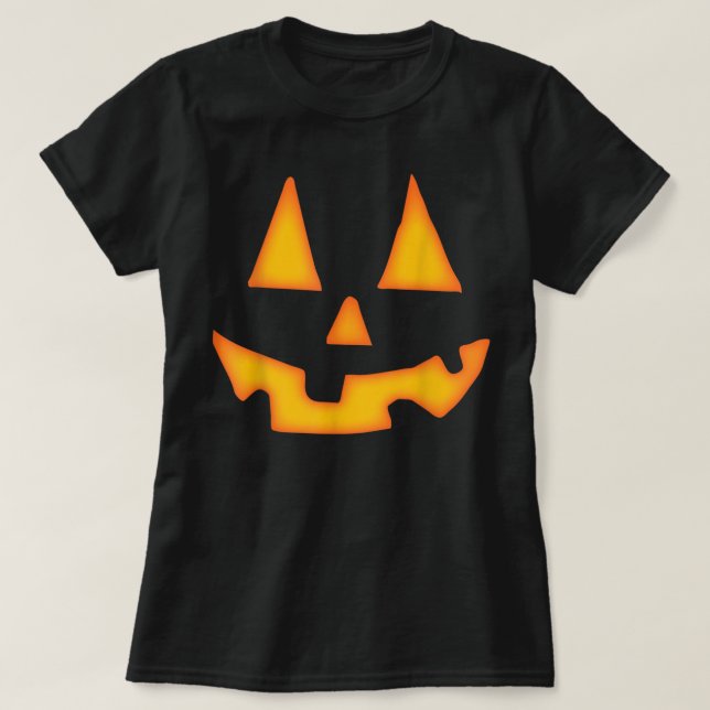 Camisetas de calabaza Halloween para hombres mujer (Diseño del anverso)