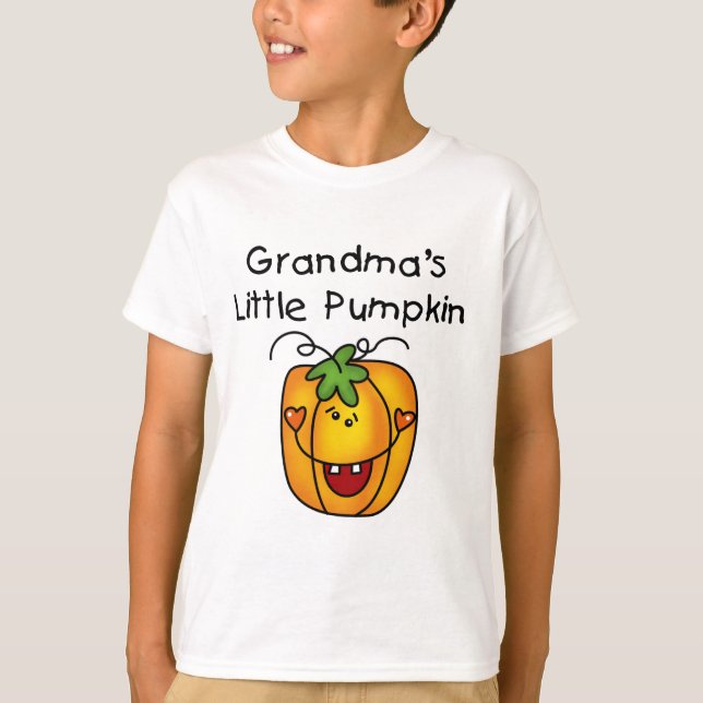 Camisetas de calabaza y regalos de la abuela (Anverso)
