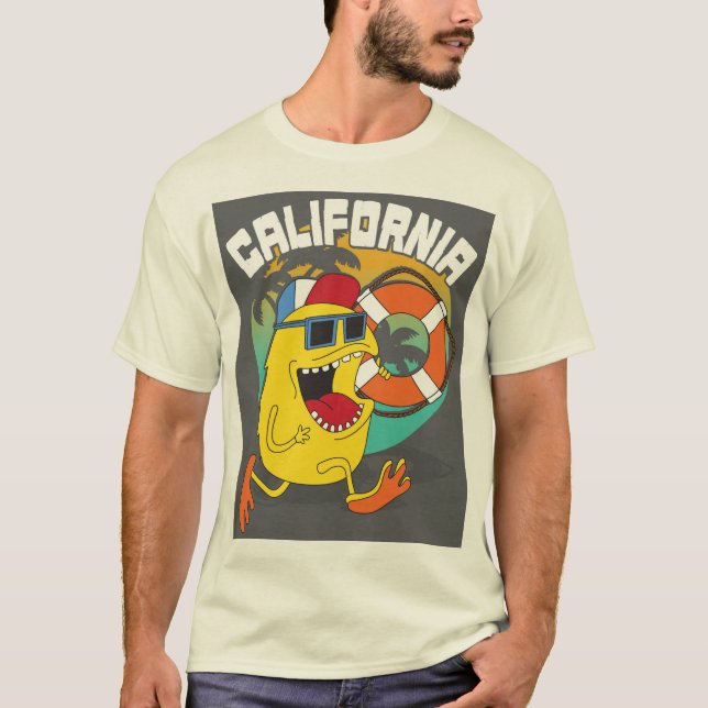 camisetas de california usa (Anverso)