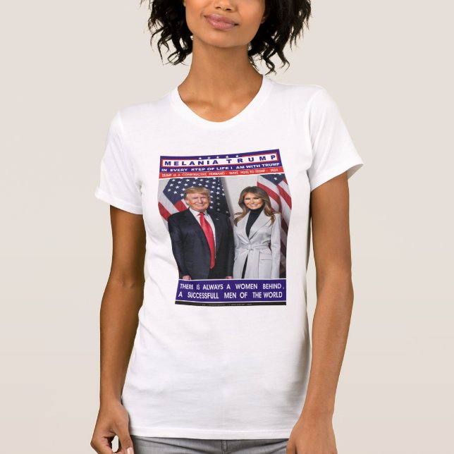 camisetas de camiseta de melania trump (Anverso)