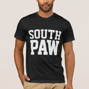 CAMISETAS DE CAMISETAS DE MANO DE SOUTHPAW IZQUIER