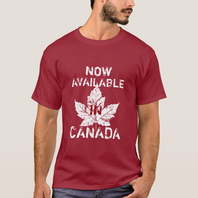 Camisetas de Canadá Graciosos Camisetas de souveni (Anverso)