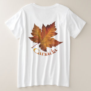 Camisetas de Canadá para mujeres más Camisetas de